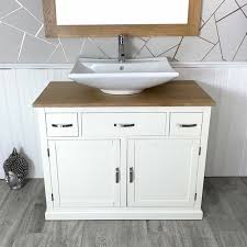 Bathroom Furniture White 1000mm Vanity
