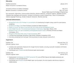 All the resumes templates are at your disposal without any guaranty. What Does A Stanford Admitted Master Student S Resume In Cs Really Look Like In The Aspects Of Recommendation Letter Research Internship Etc Quora
