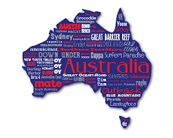 Australia is divided into six states and five territories (see territorial extent for more details). Original Artwork Using Words To Describe Australia Show Off Your Passion For Your Home State Wit Great Barrier Reef Word Art Typography Colorful Paintings
