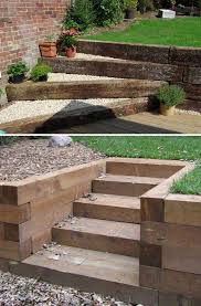 Cool Diy Ideas To Make Garden Stairs