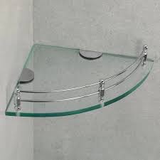 Bathroom Shelf Corner Transpa Glass