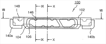 led package having lead frame structure