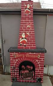 1960s Toymaster Cardboard Fireplace