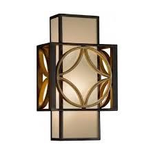 Deco Style Wall Light In Bold Art Deco