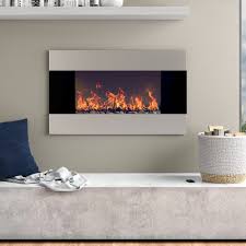 One nice feature to seek out is a timer. Small Wall Mount Electric Fireplace Ideas On Foter