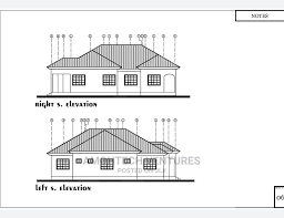 4 Bedroom Modern House Plan 58 X 41