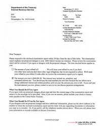 irs examination report irs letter 525