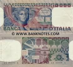 The conversion rate is 1,936.27 lire to the euro. Other European Paper Money Details About Italy 50000 50 000 Lira P107 A 1977 Lion St Mark Pre Euro Rare Italian Bank Note Coins Paper Money