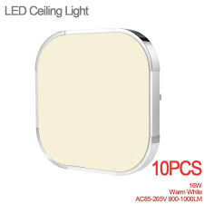 10x 16w Led Ceiling Light Ultra Thin