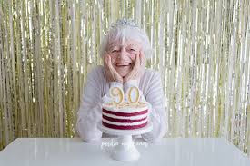 grandmother celebrates 90th birthday