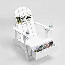 adirondack chair with cooler tables