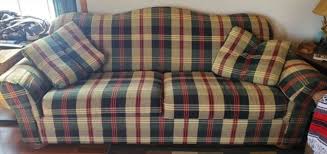 plaid sofa s ebay