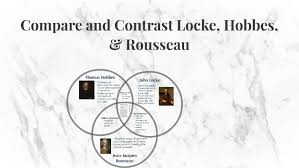 Compare And Contrast Locke Hobbes Rousseau By Sandra