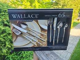 Wallace Corsica Gold Accents 65 Piece