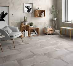 Cement-Look Tile for Different Styles | Gray porcelain tile, Floor decor,  Flooring trends