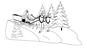 The horse was lean and lank; 43 Free Coloring Pages Horse And Sleigh Coloring Page