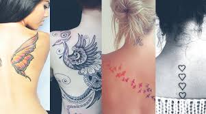 Tattoo feminina no pulso e mãos. Tatuagens Femininas Nas Costas 20 Modelos Inspiradores