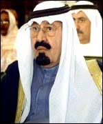 Crown Prince Abdullah of Saudi Arabia - _36630349_prince150afp