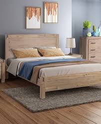 Southern Stylers Charm Acacia Wood Bed
