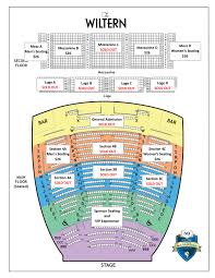 Wiltern Seating With Ticket Prices Page 001 Gindi