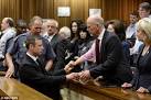 pistorius blade runner trial update sentence outline