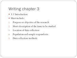 The methodology is another important chapter in your research project writing. Research Methodology Chapter 3 Components Of A Research Methodology 3 1 Introduction 3 2 Research Instruments 3 3 Respondents 3 4 Research Procedure Ppt Download