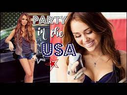 miley cyrus inspired party in the usa