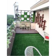 pvc green gr carpet for balcony