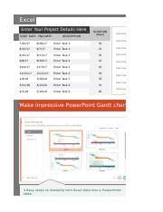 Excel Gantt Chart Template Excel Gantt Chart Template