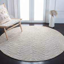 hand tufted chevron leaves rugs