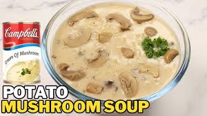 easy potato mushroom soup using