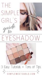 a simple s guide to eyeshadow