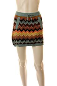 Missoni Elasticized Waist Multicolor Skirt