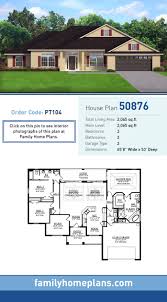 plan 50876 florida style with 3 bed