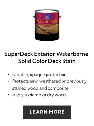 Deck Stains And Supplies Sherwin