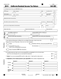2016 printable 540 2ez form fill out