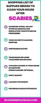 to clean your house after scabies lice