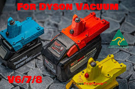 for dyson vacuum battery adaptor v6 v7