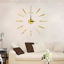 wgoup frameless diy wall clock acrylic