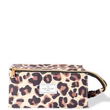 flat box bag leopard print