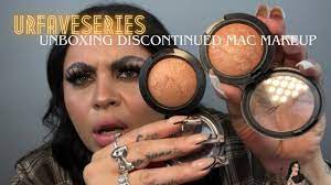 unboxing discontinued mac makeup