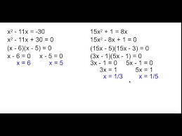 Alg 2 4 3 Solving Quadratic Equations