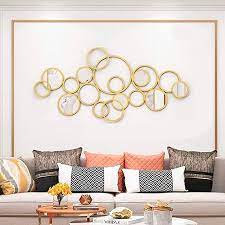 Circular Abstract Metal Wall Art