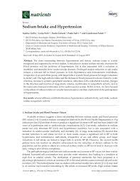 pdf sodium intake and hypertension