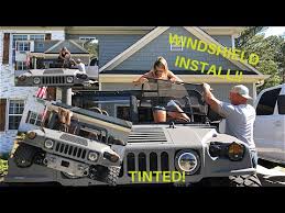 humvee windshield install part 18 you