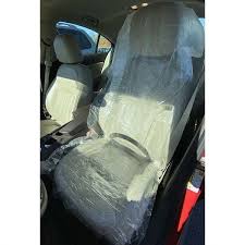 Clear Plastic Vehicle Seat Cover