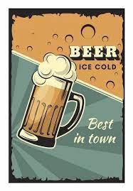 Best In Town Beer Wall Art At Rs 1549