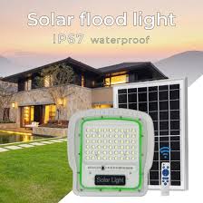 solor powered solar lights 100w