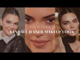like kendall jenner makeup skin care