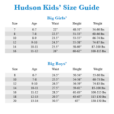 Childrens Measurement Chart Childs Clothing Size Chart Levis